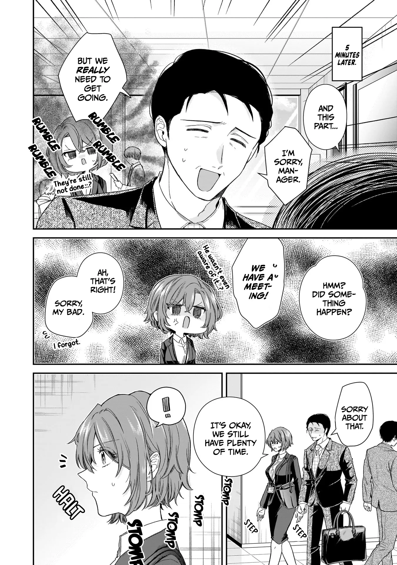 Misato-San Is A Bit Cold Towards Her Boss Who Pampers Chapter 21 page 5 - 
