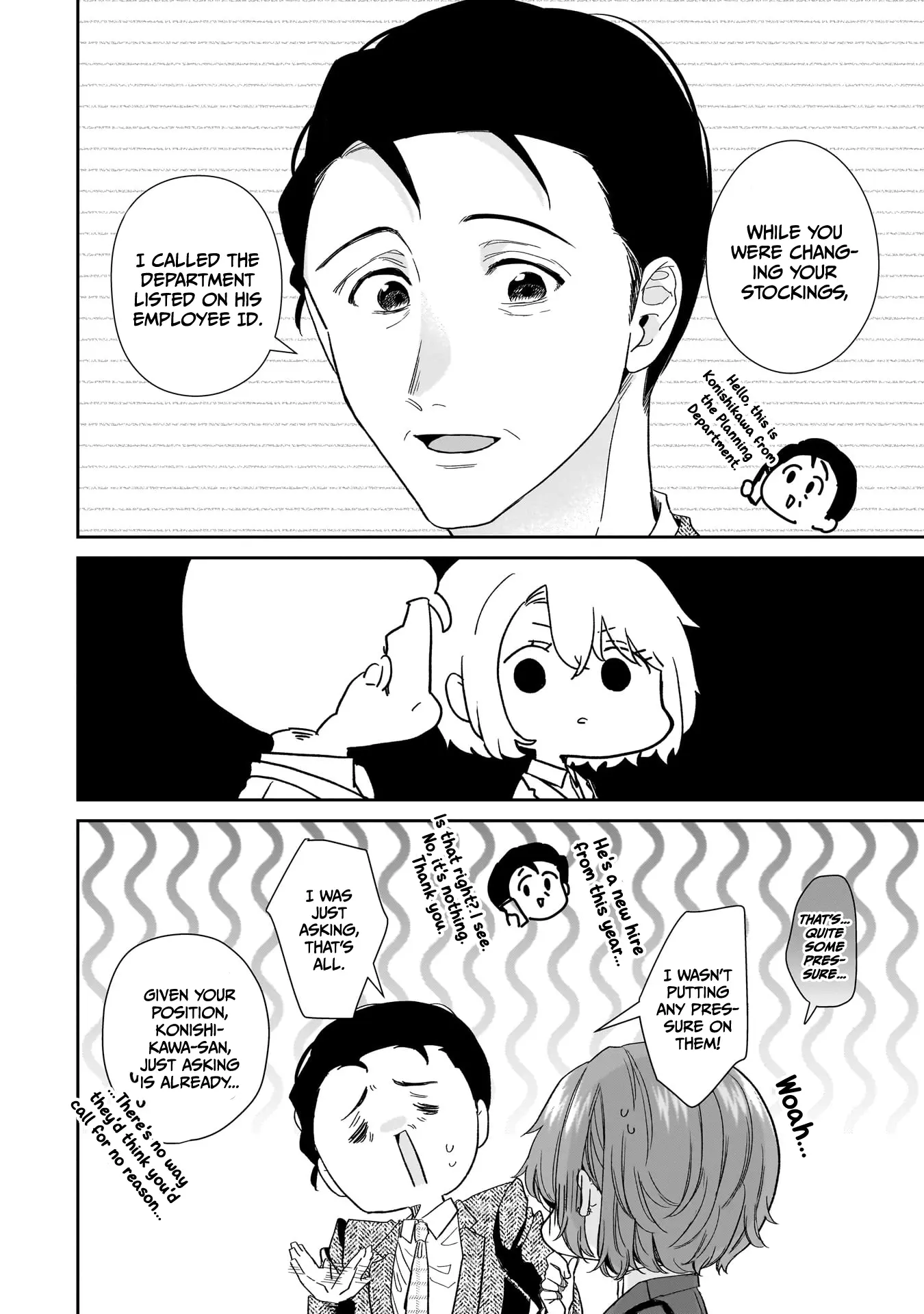 Misato-San Is A Bit Cold Towards Her Boss Who Pampers Chapter 21 page 9 - 