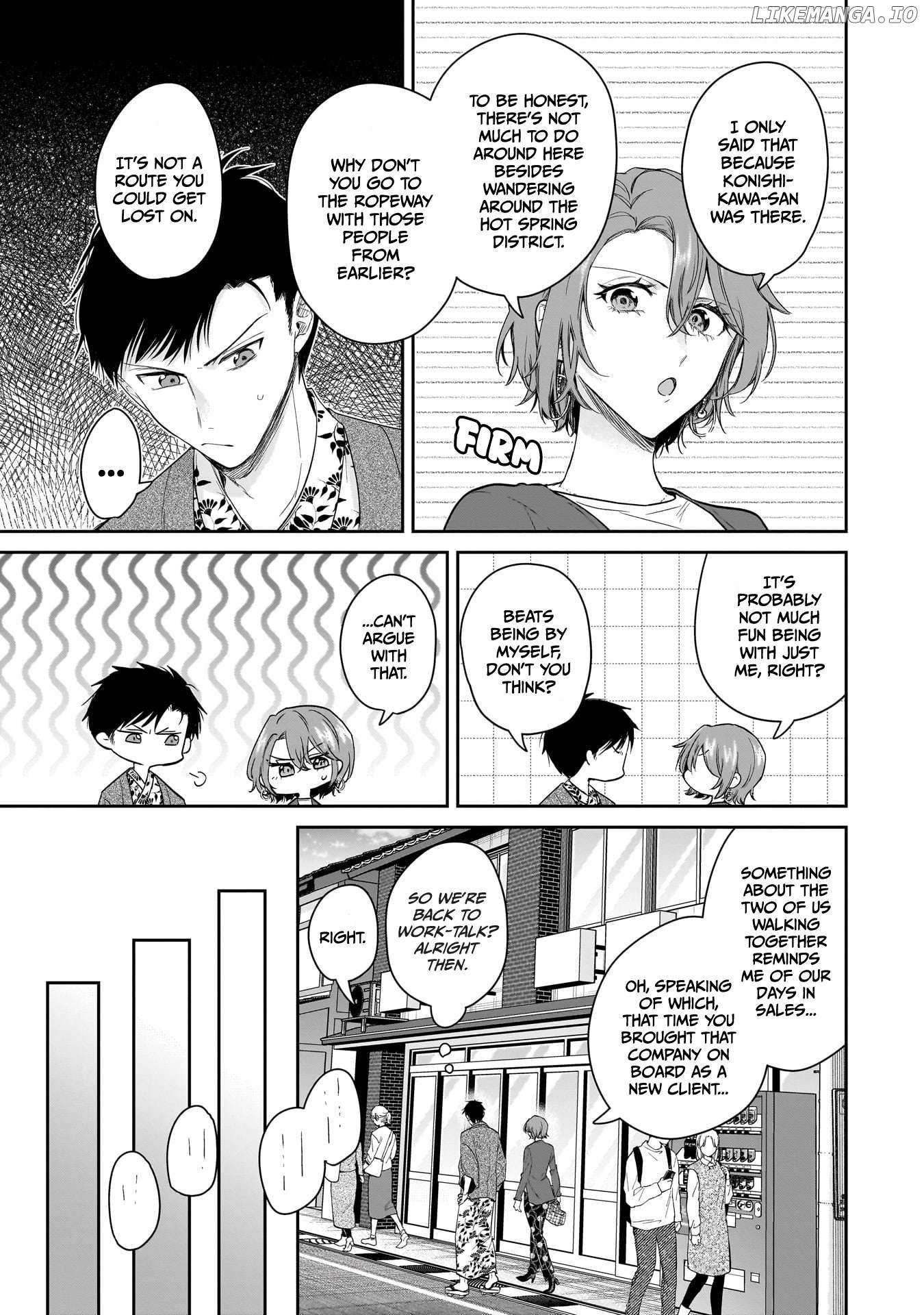 Misato-San Is A Bit Cold Towards Her Boss Who Pampers Chapter 23 page 14 - 
