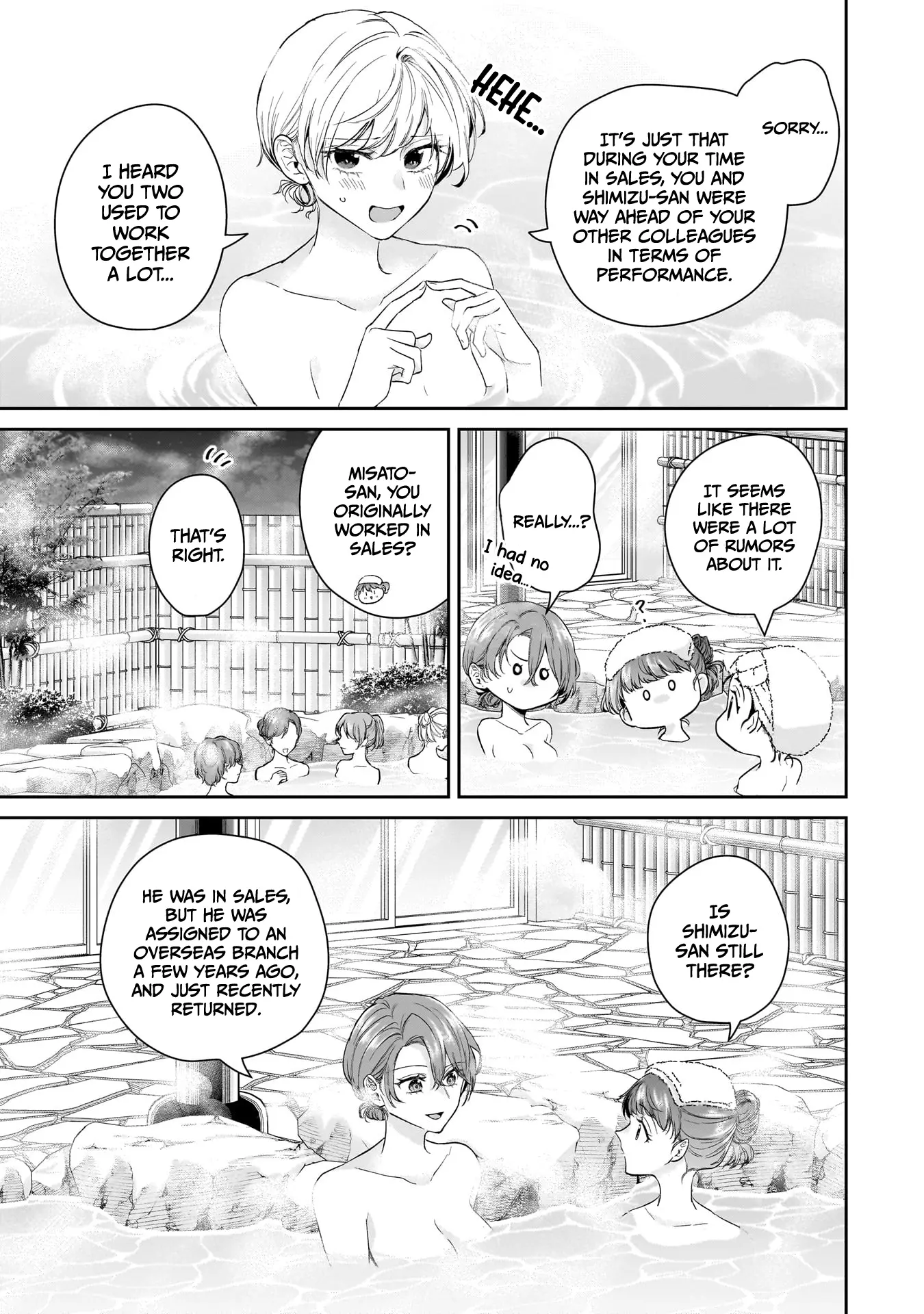 Misato-San Is A Bit Cold Towards Her Boss Who Pampers Chapter 24 page 3 - 