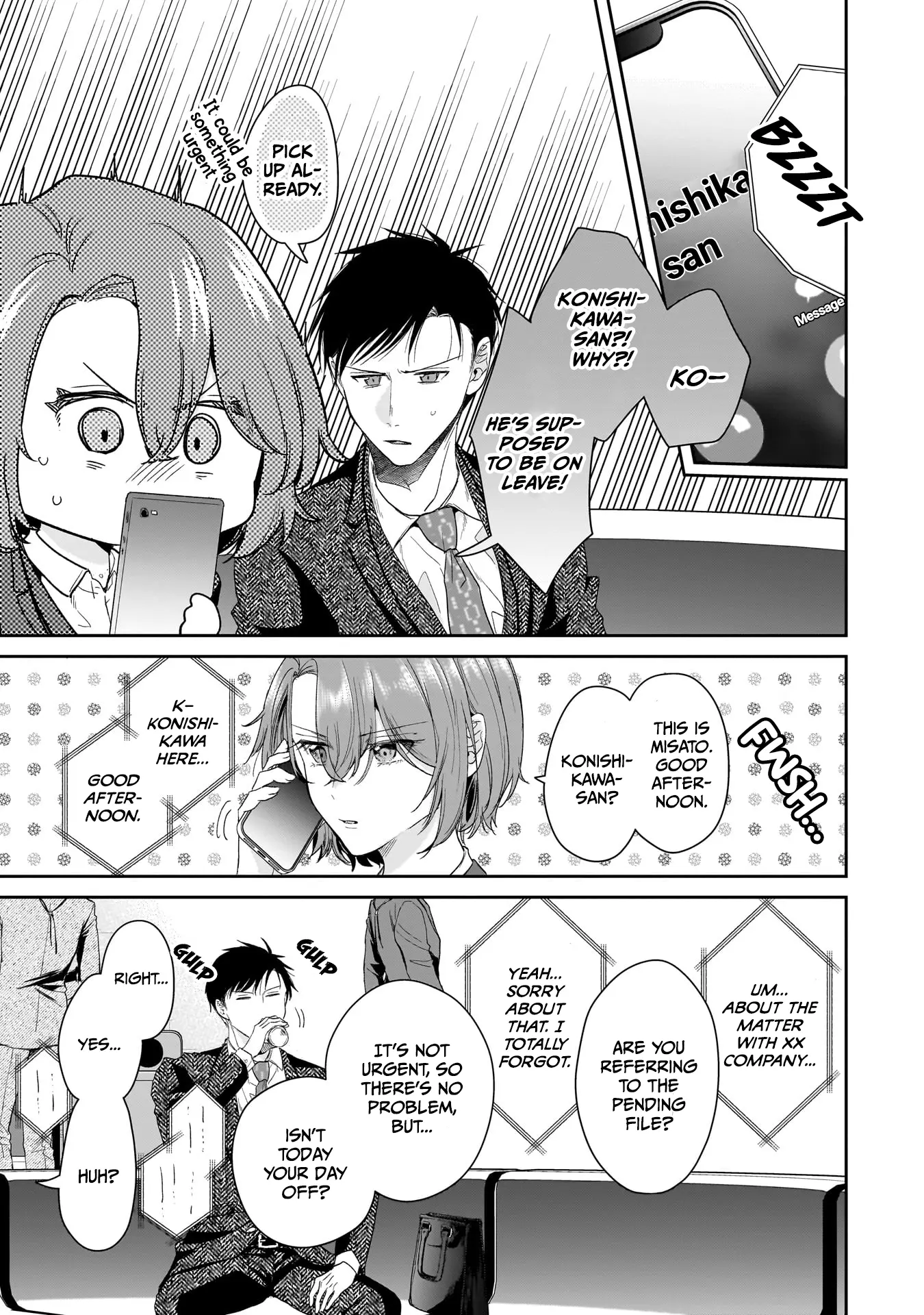 Misato-San Is A Bit Cold Towards Her Boss Who Pampers Chapter 27 page 17 - 