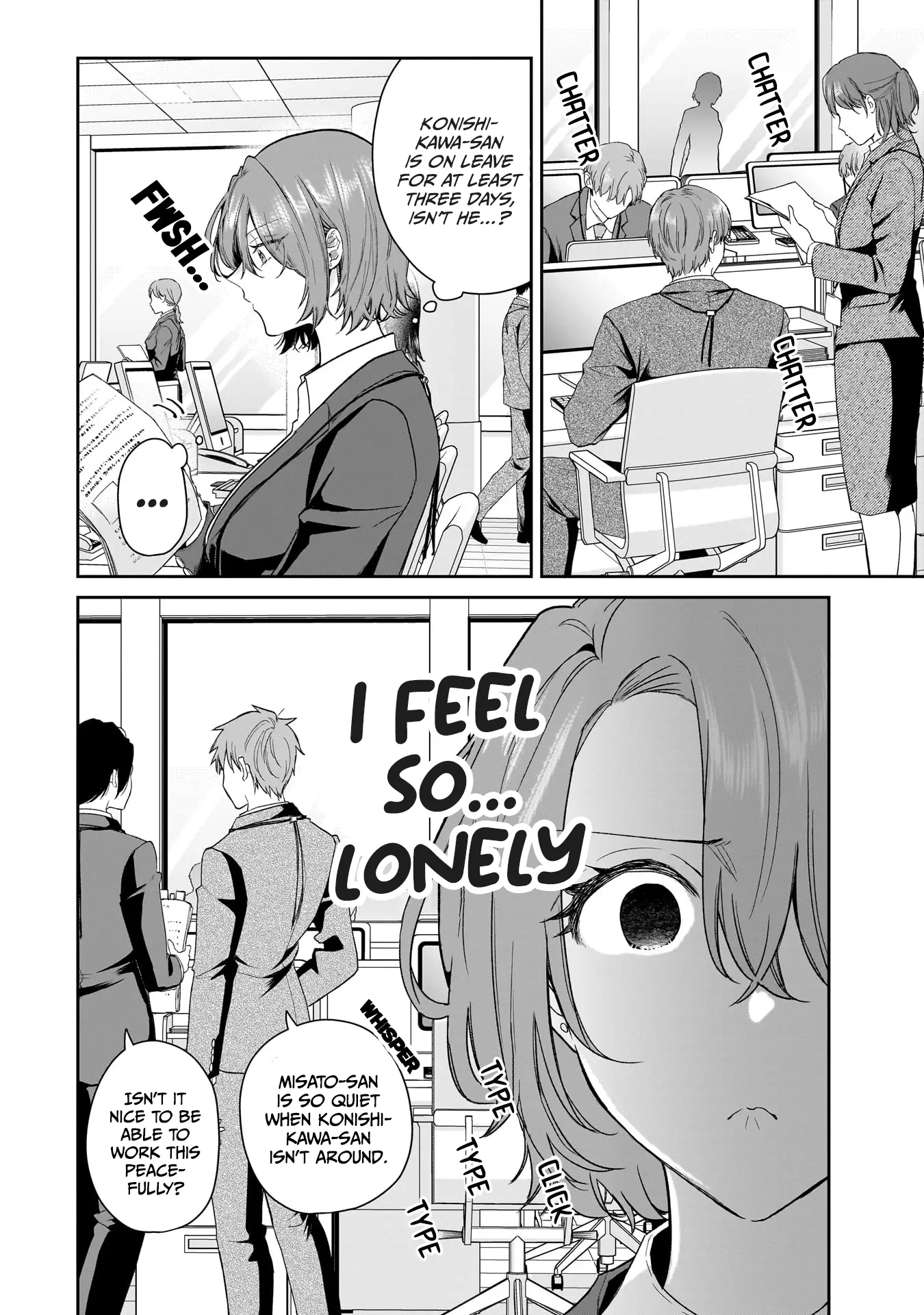 Misato-San Is A Bit Cold Towards Her Boss Who Pampers Chapter 27 page 4 - 