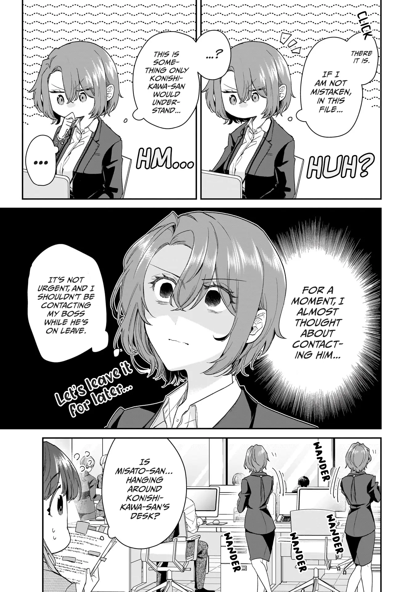 Misato-San Is A Bit Cold Towards Her Boss Who Pampers Chapter 27 page 5 - 