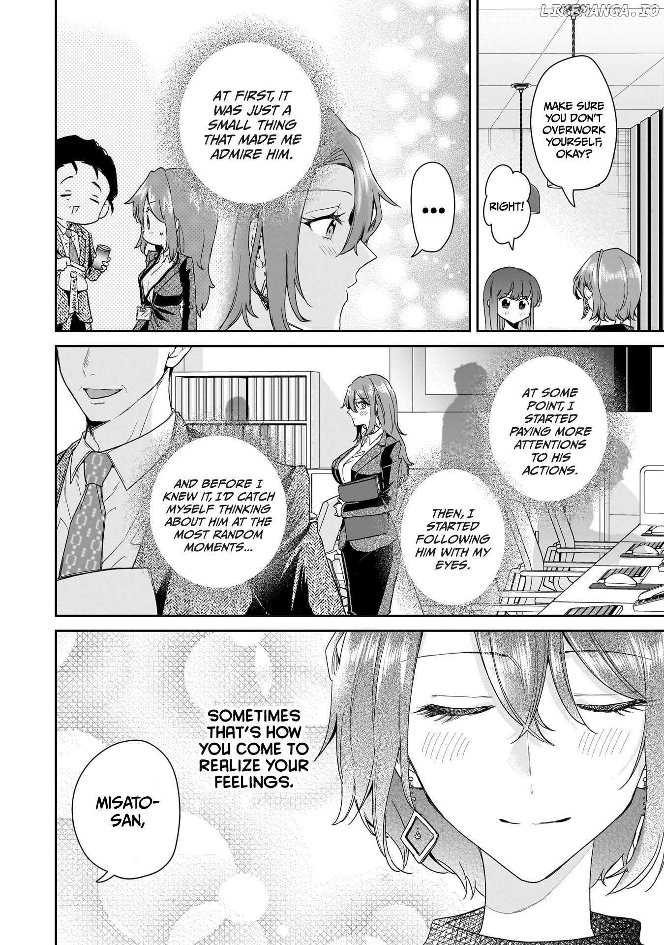 Misato-San Is A Bit Cold Towards Her Boss Who Pampers Chapter 28 page 16 - 
