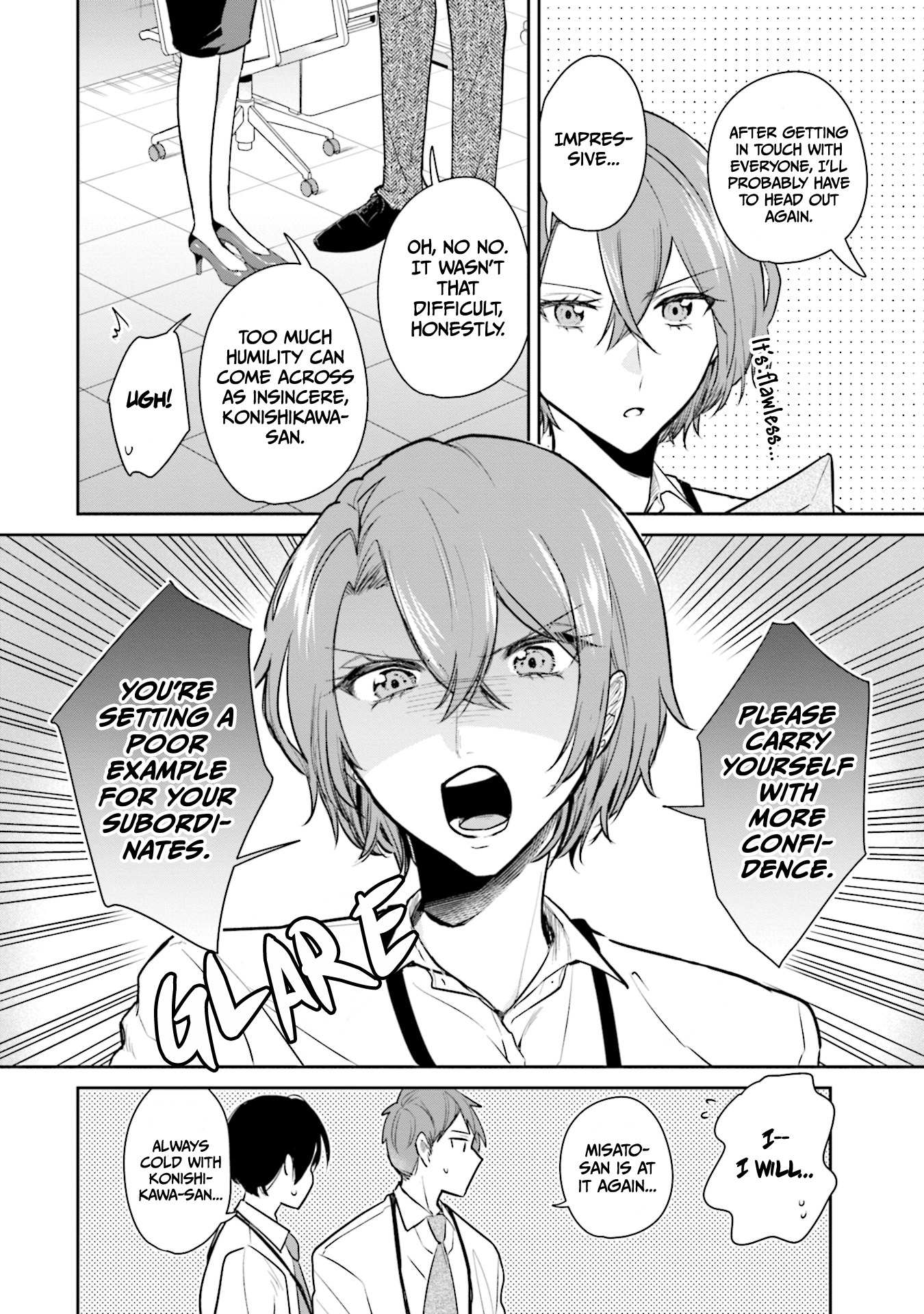 Misato-San Is A Bit Cold Towards Her Boss Who Pampers Chapter 3 page 5 - 