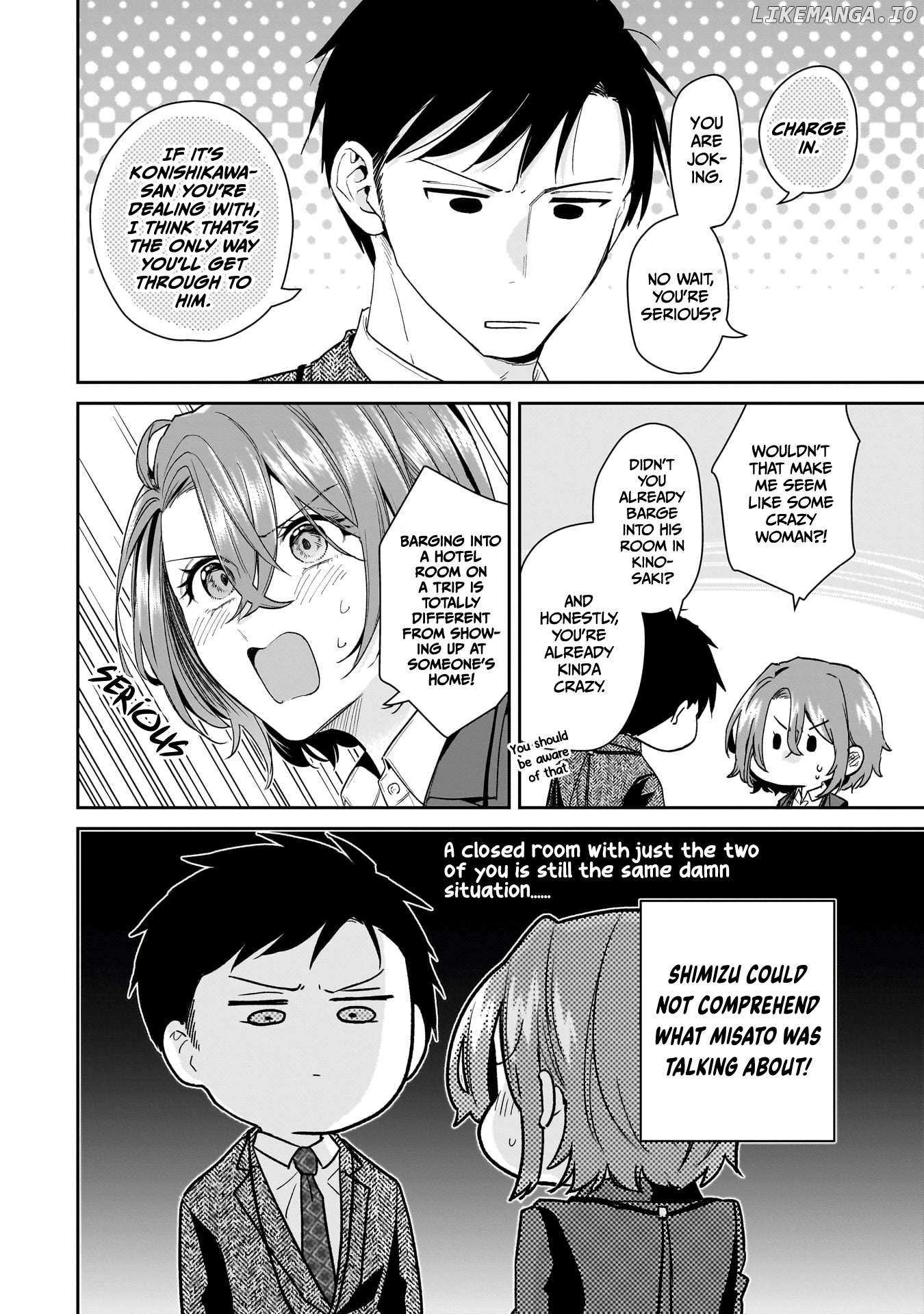 Misato-San Is A Bit Cold Towards Her Boss Who Pampers Chapter 31 page 12 - 