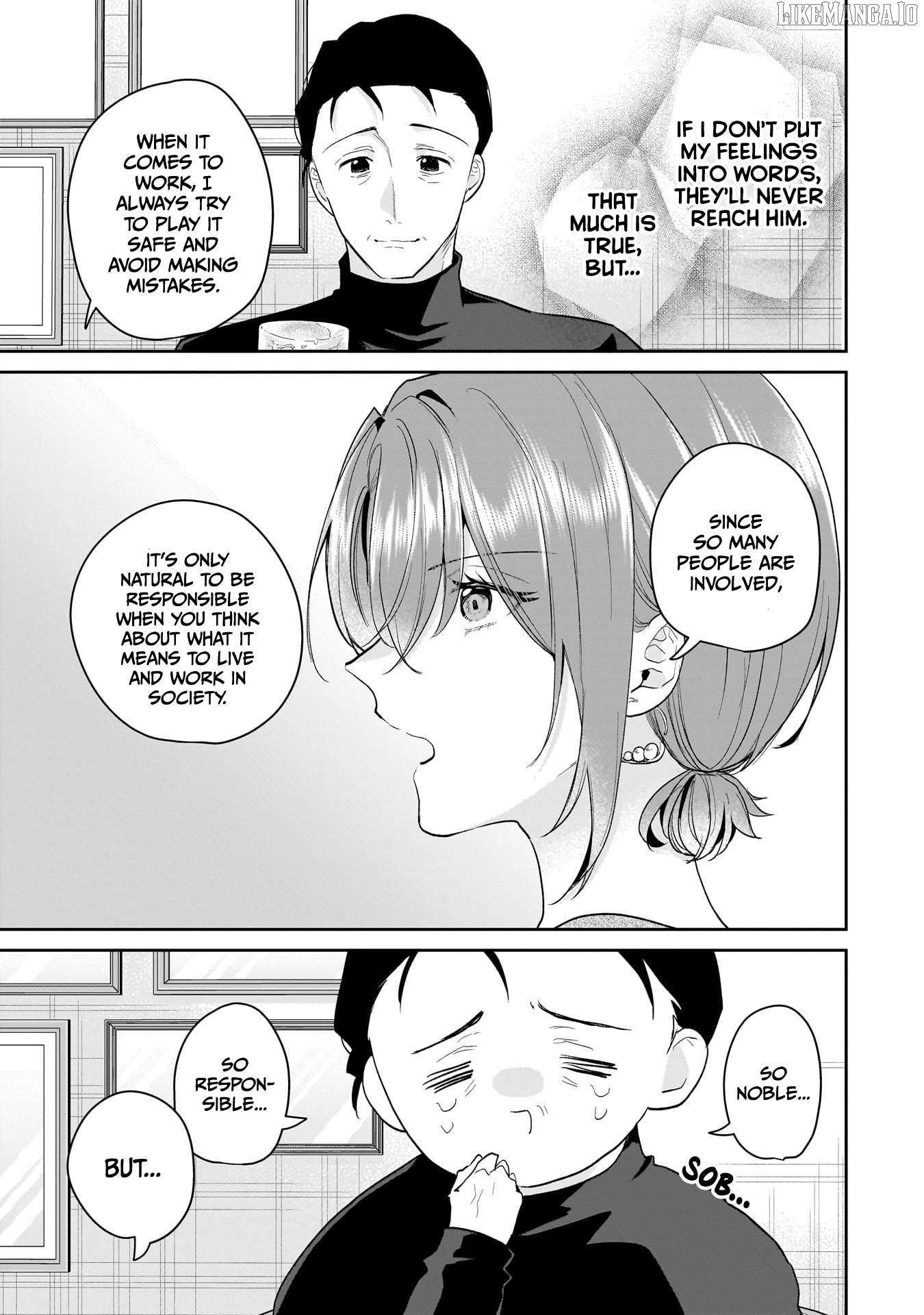 Misato-San Is A Bit Cold Towards Her Boss Who Pampers Chapter 32 page 13 - 