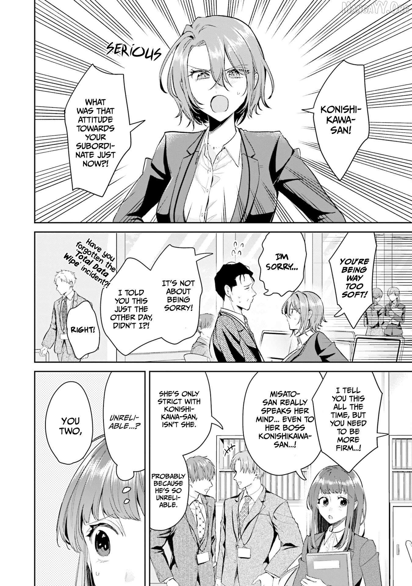 Misato-San Is A Bit Cold Towards Her Boss Who Pampers Chapter 34 page 3 - 