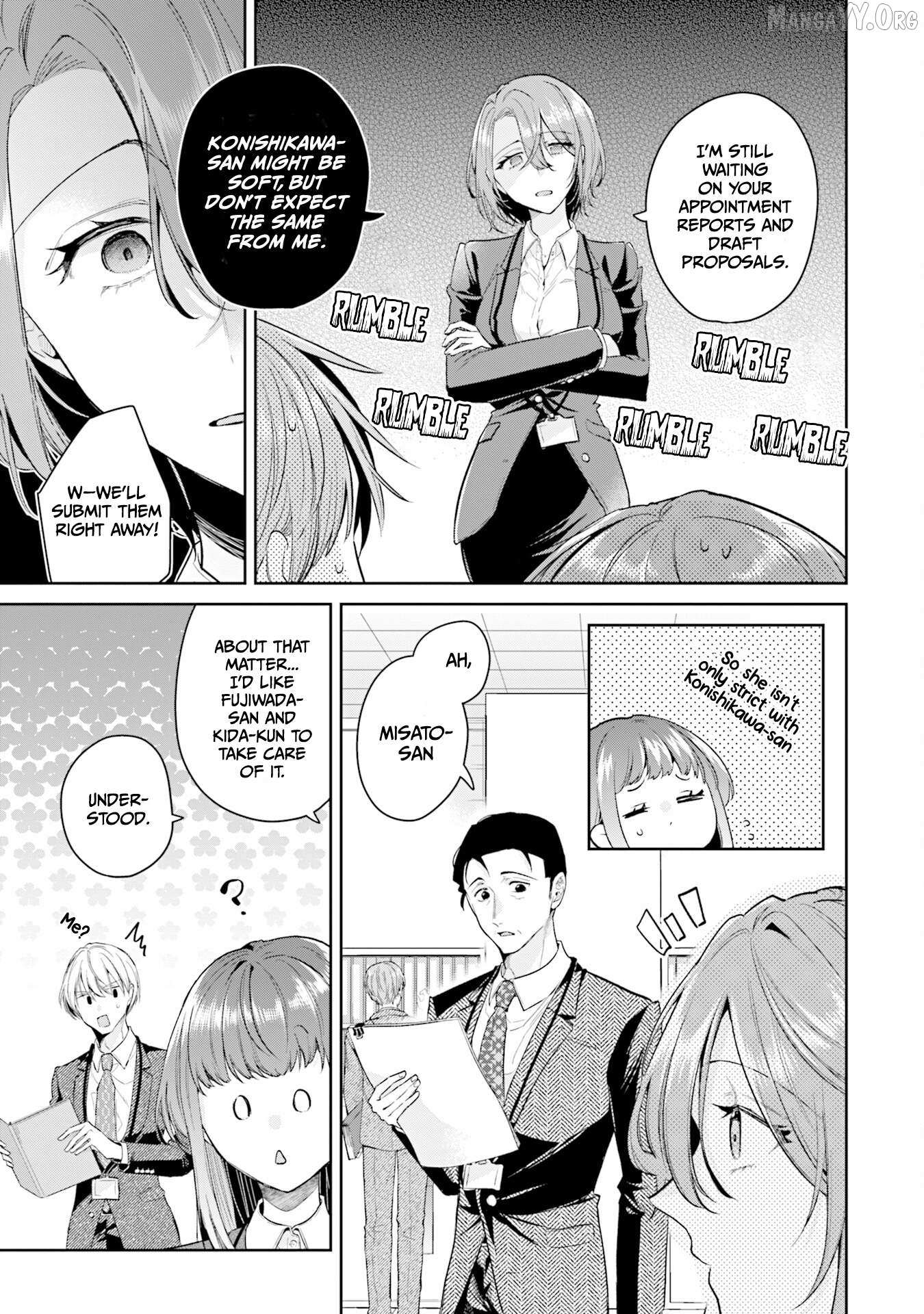 Misato-San Is A Bit Cold Towards Her Boss Who Pampers Chapter 34 page 4 - 