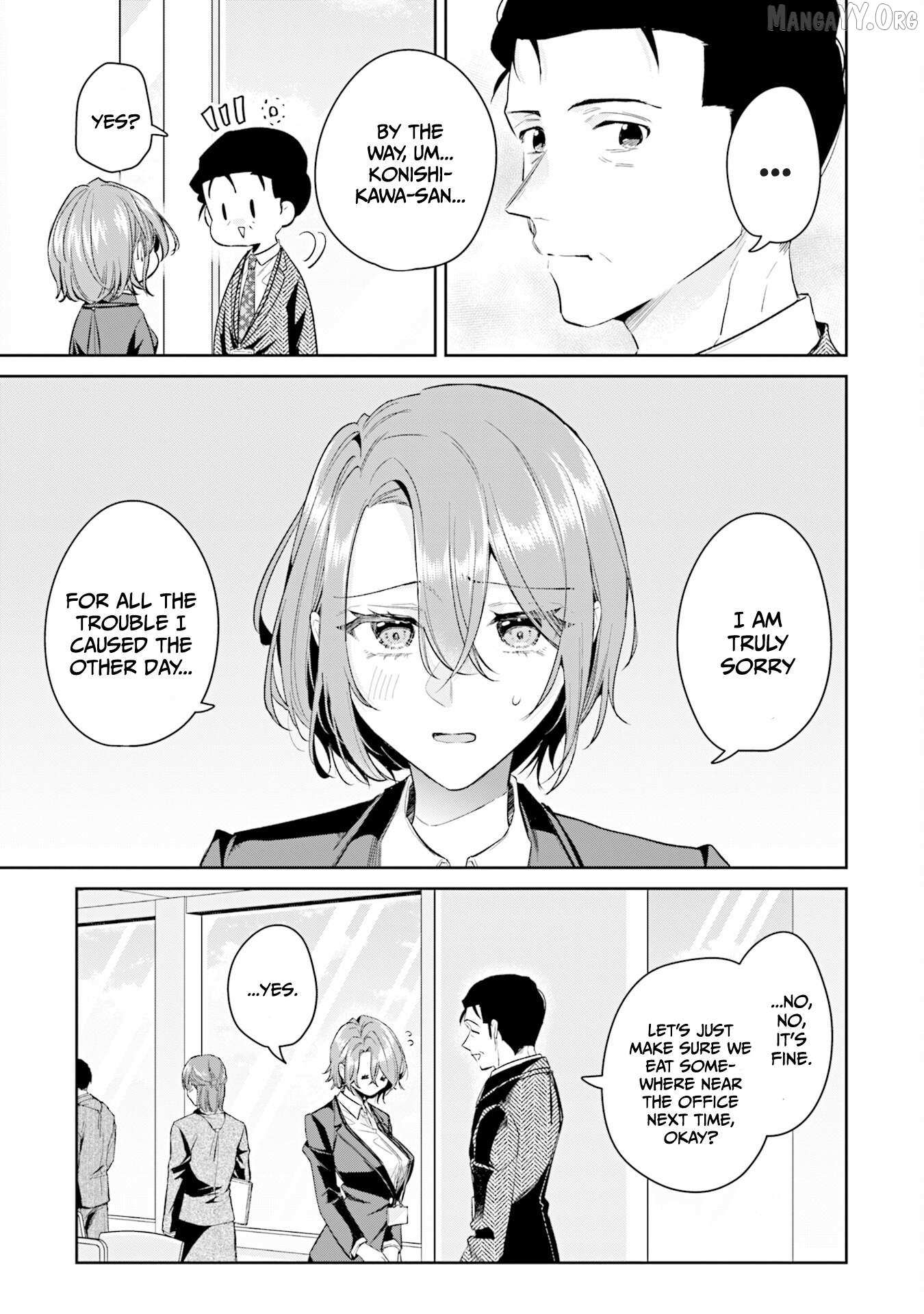 Misato-San Is A Bit Cold Towards Her Boss Who Pampers Chapter 34 page 8 - 