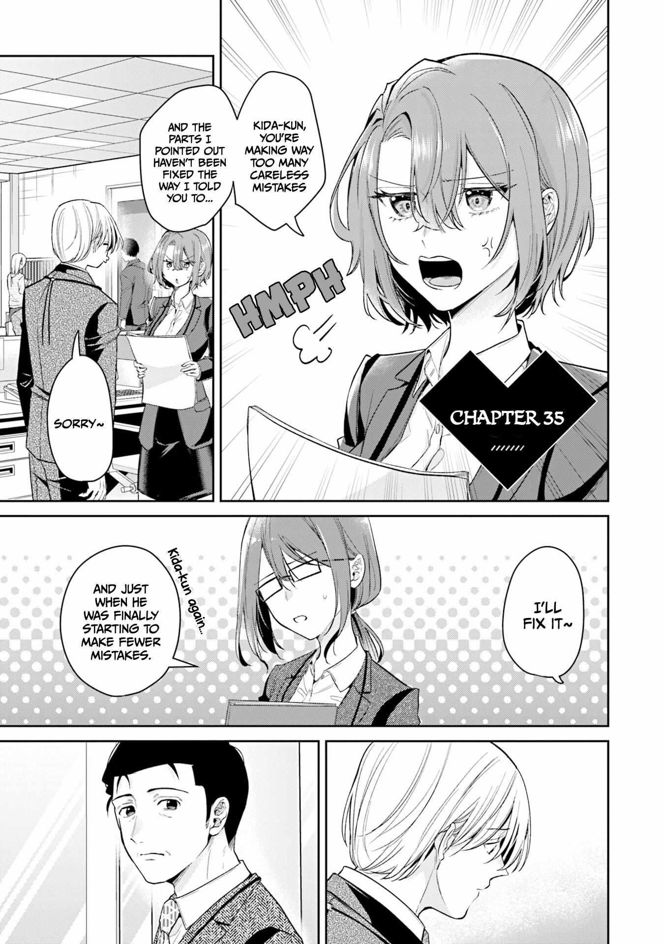 Misato-San Is A Bit Cold Towards Her Boss Who Pampers Chapter 35 page 1 - 