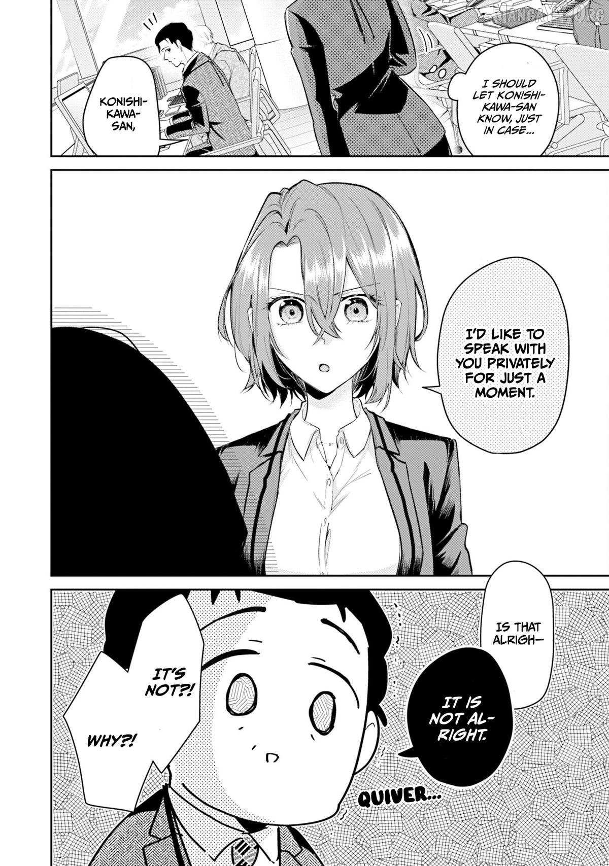 Misato-San Is A Bit Cold Towards Her Boss Who Pampers Chapter 37 page 12 - 