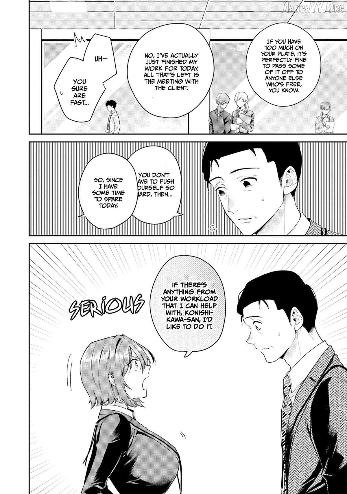 Misato-San Is A Bit Cold Towards Her Boss Who Pampers Chapter 37 page 6 - 