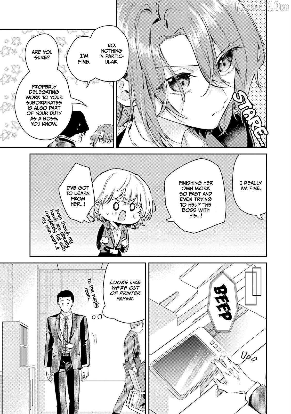 Misato-San Is A Bit Cold Towards Her Boss Who Pampers Chapter 37 page 7 - 