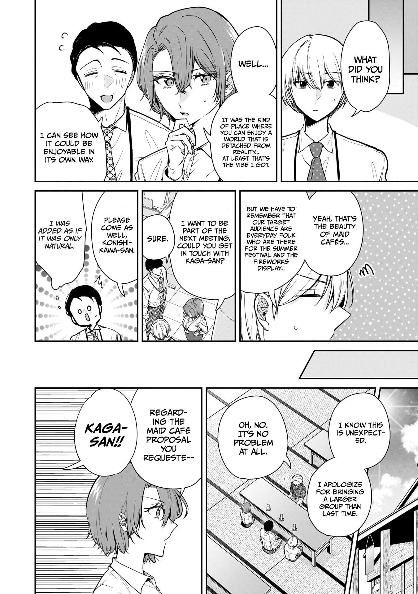 Misato-San Is A Bit Cold Towards Her Boss Who Pampers Chapter 5 page 7 - 