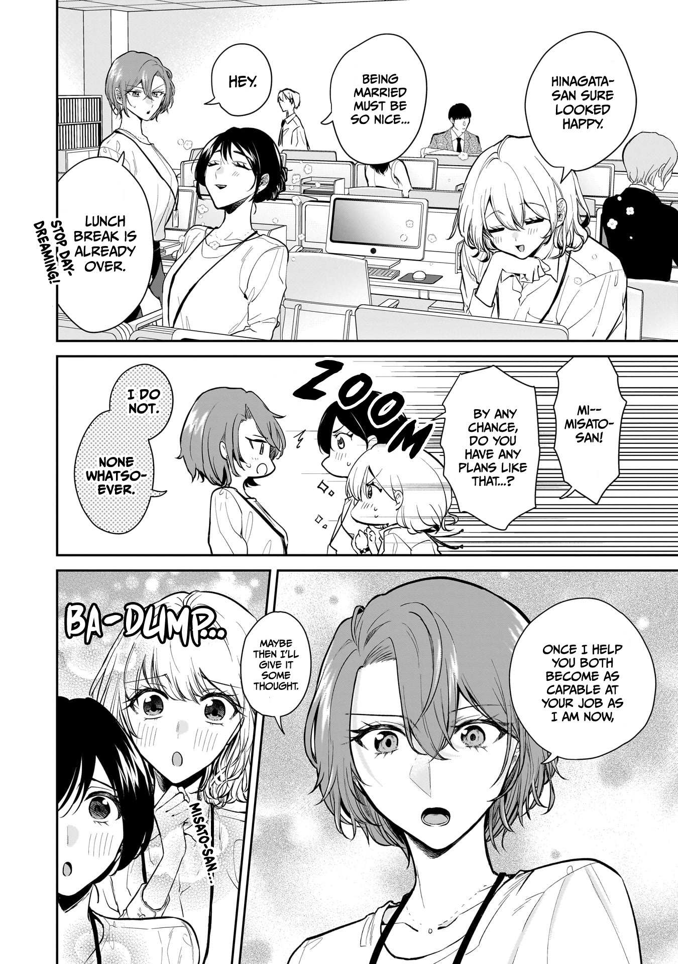 Misato-San Is A Bit Cold Towards Her Boss Who Pampers Chapter 6 page 5 - 