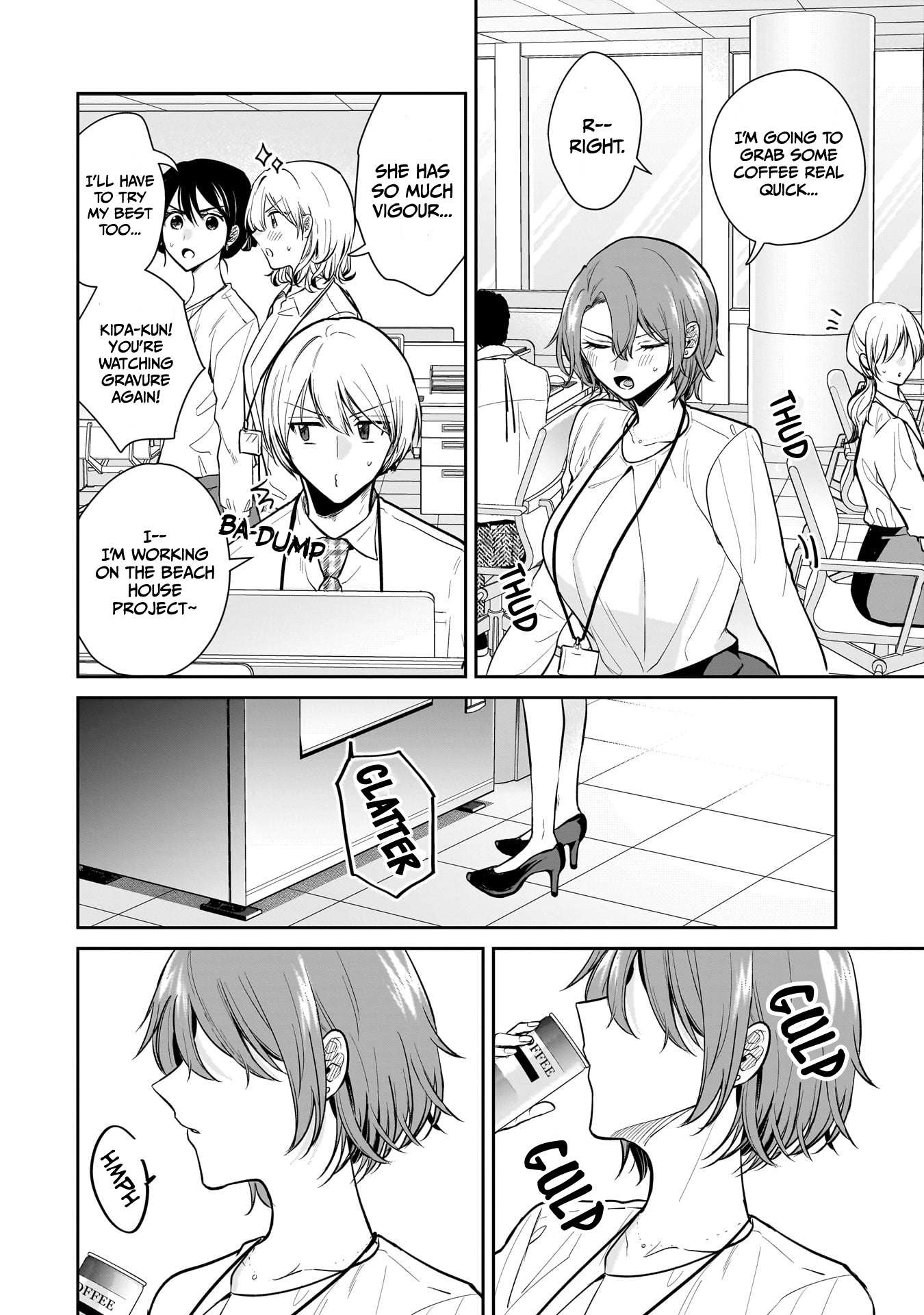 Misato-San Is A Bit Cold Towards Her Boss Who Pampers Chapter 6 page 9 - 