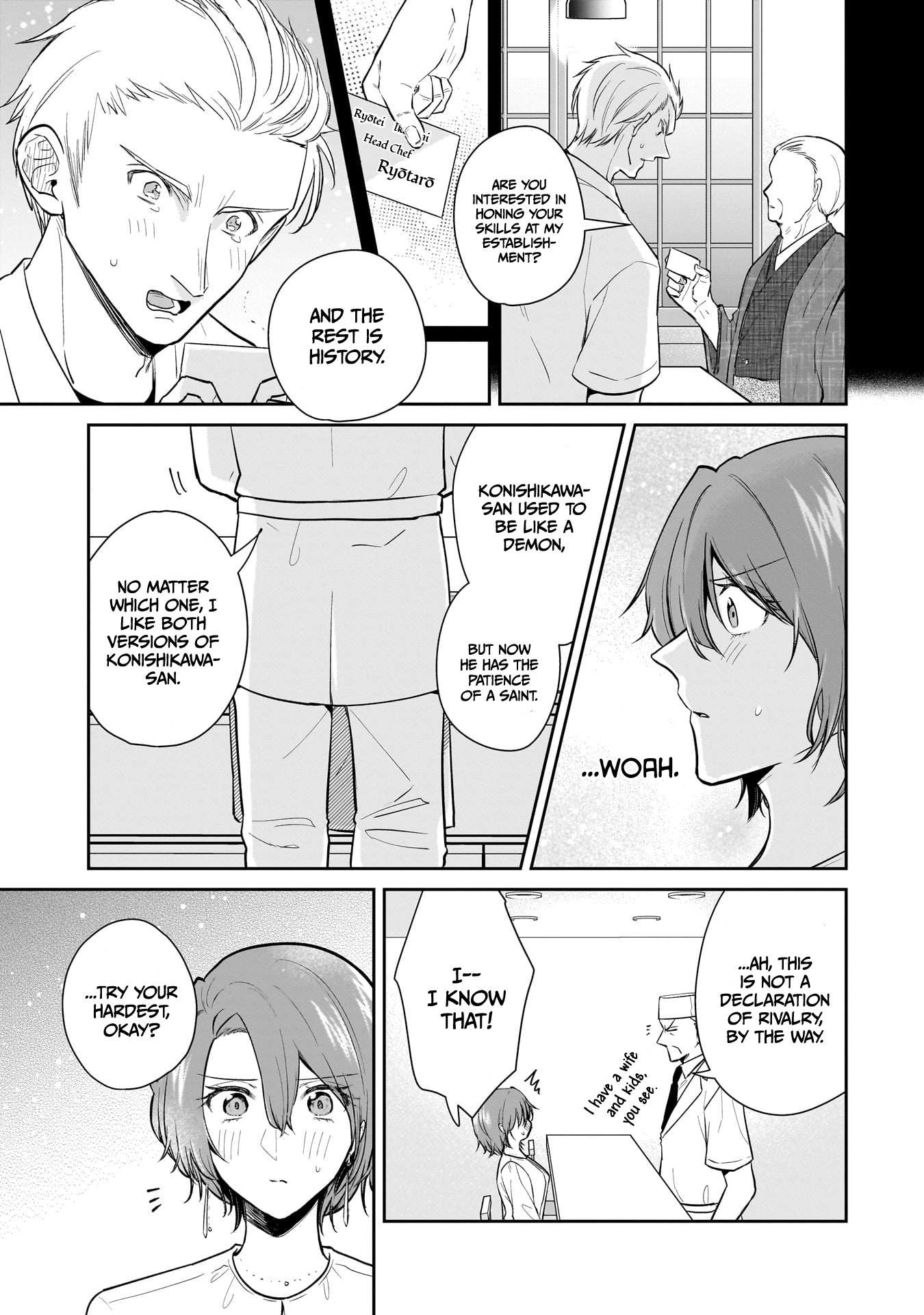 Misato-San Is A Bit Cold Towards Her Boss Who Pampers Chapter 7 page 16 - 