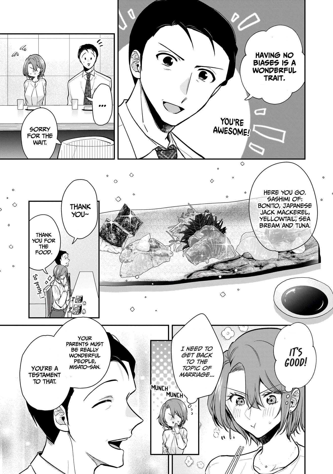 Misato-San Is A Bit Cold Towards Her Boss Who Pampers Chapter 7 page 8 - 