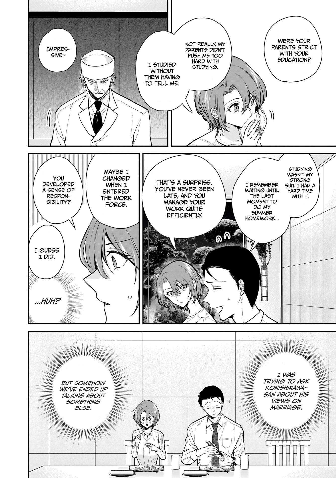 Misato-San Is A Bit Cold Towards Her Boss Who Pampers Chapter 7 page 9 - 