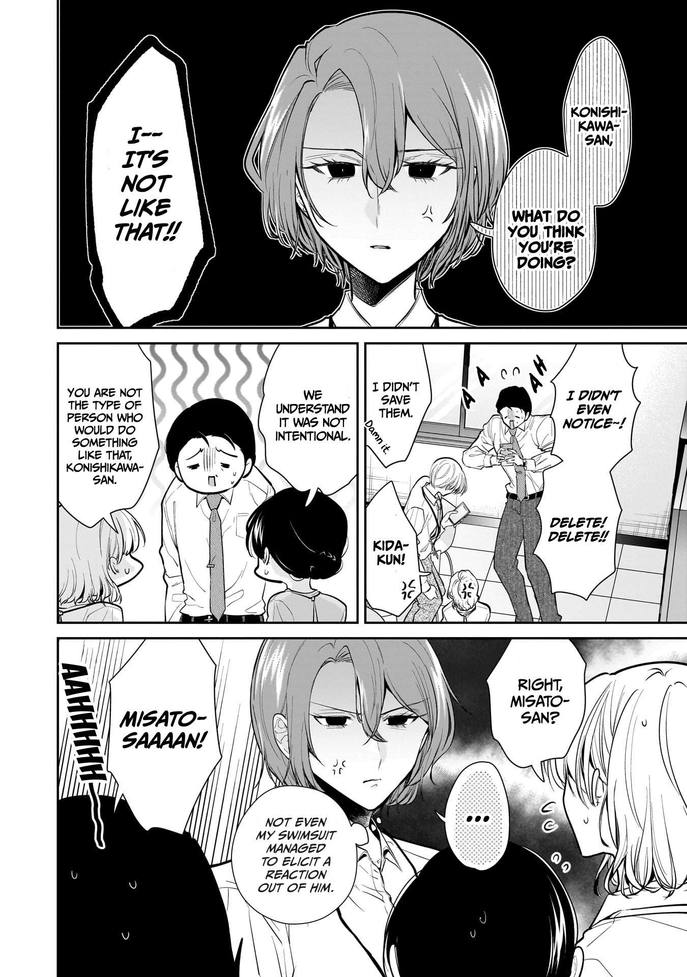 Misato-San Is A Bit Cold Towards Her Boss Who Pampers Chapter 9 page 16 - 
