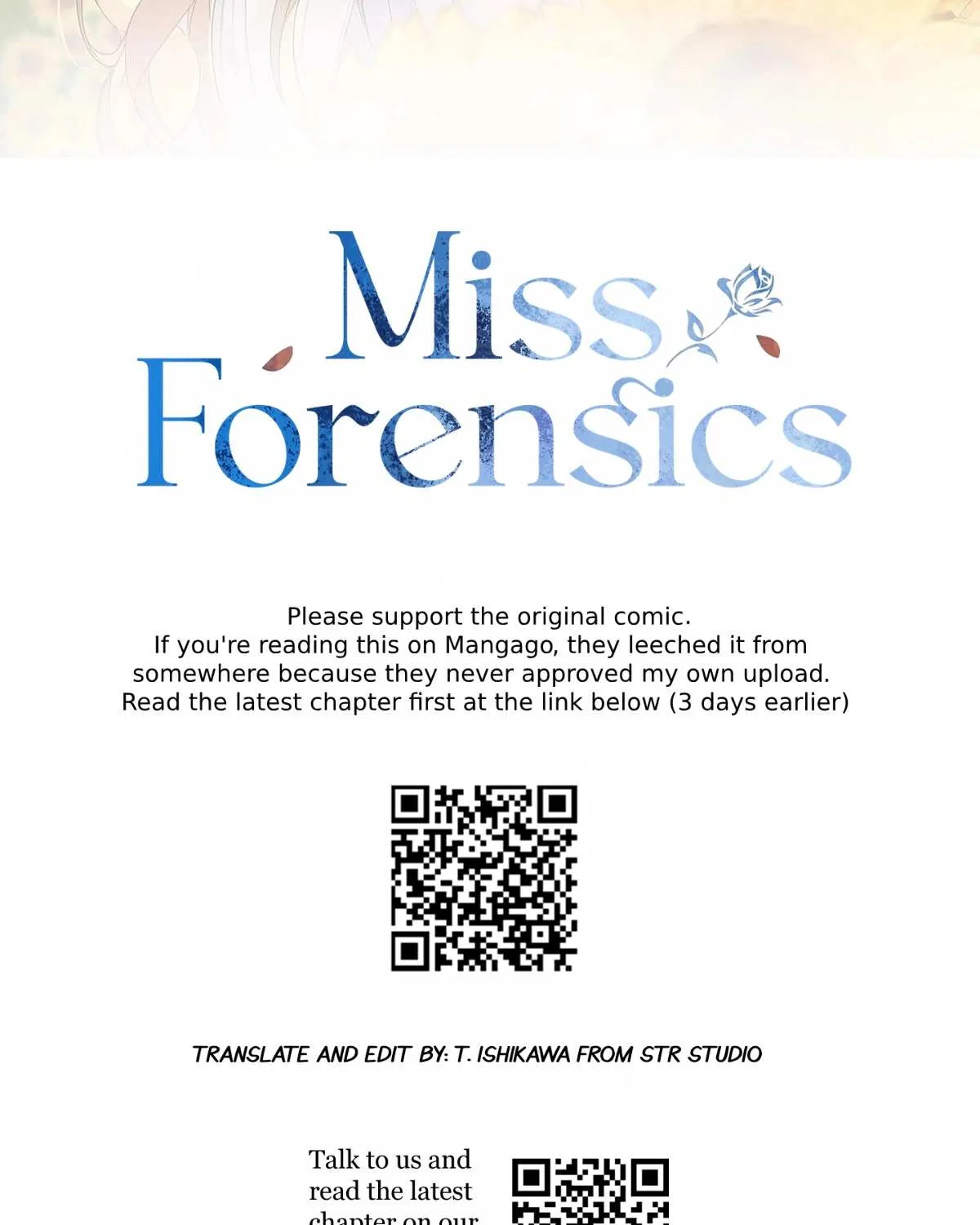 Miss Forensics Chapter 6 page 3 - 