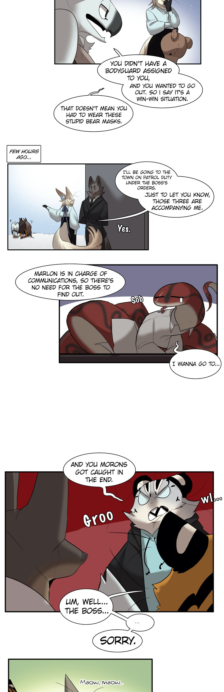 Miss Kitty and Her Bodyguards Chapter 279 page 6 - 