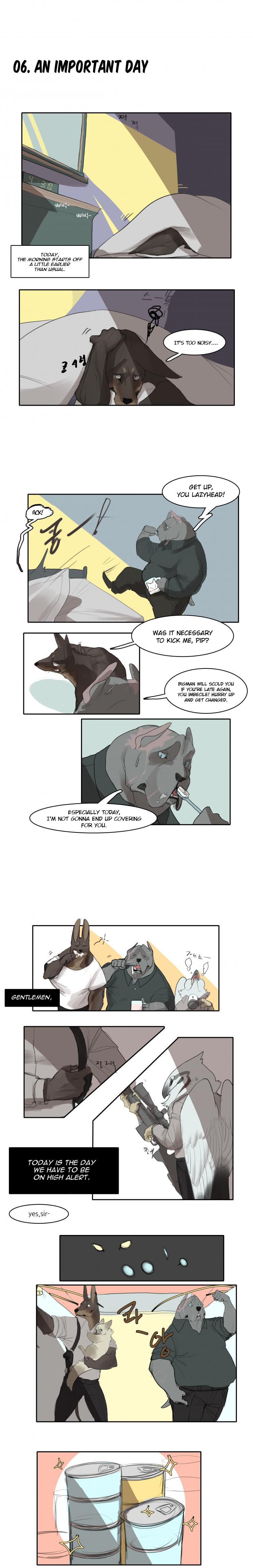 Miss Kitty and Her Bodyguards Chapter 3.1 page 2 - 