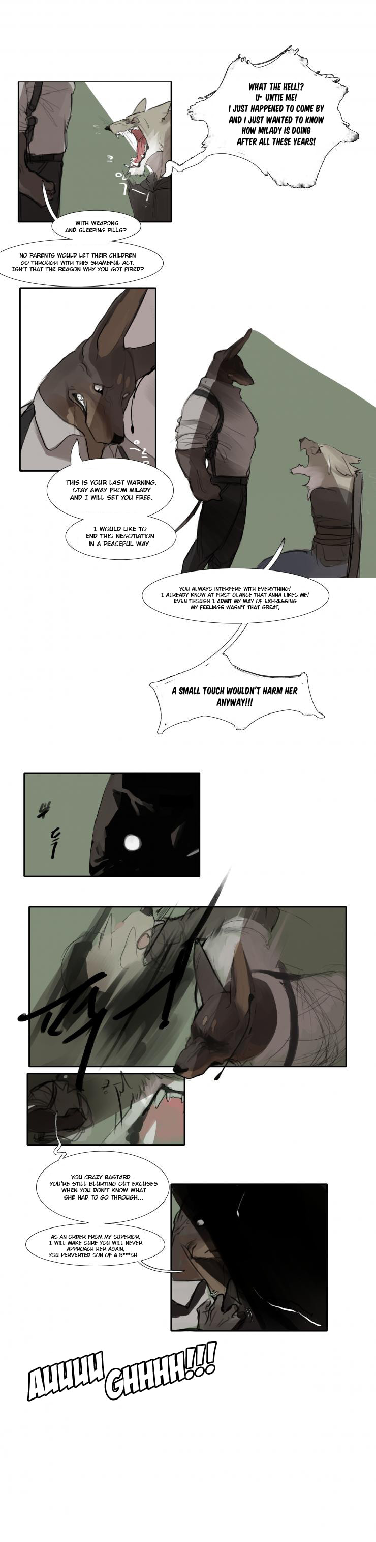 Miss Kitty and Her Bodyguards Chapter 3.1 page 5 - 