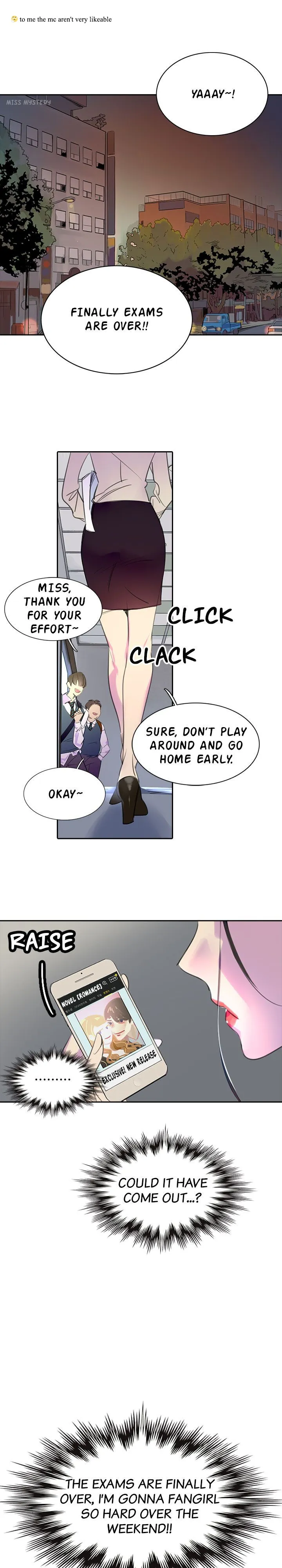 Miss Not-So Sidekick Chapter 1 page 1 - 
