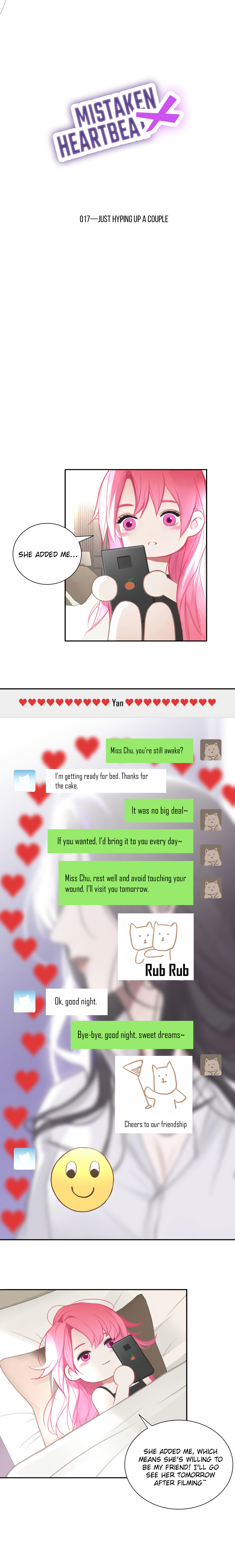 Mistaken Heartbeat X Chapter 17 page 1 - 