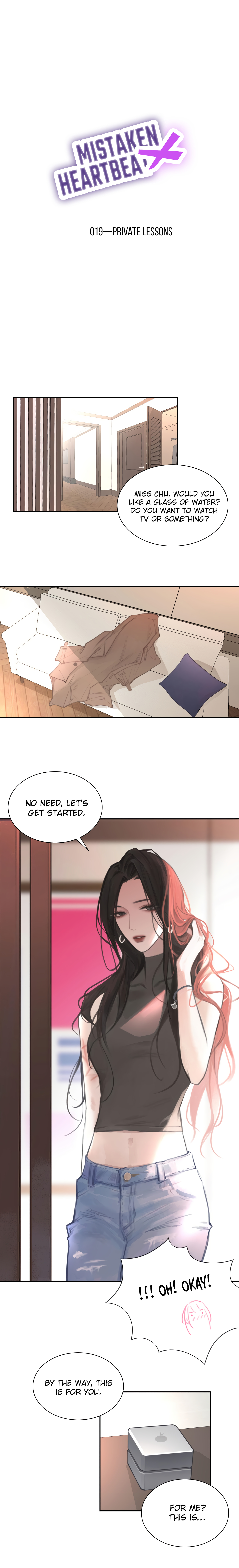 Mistaken Heartbeat X Chapter 19 page 1 - 