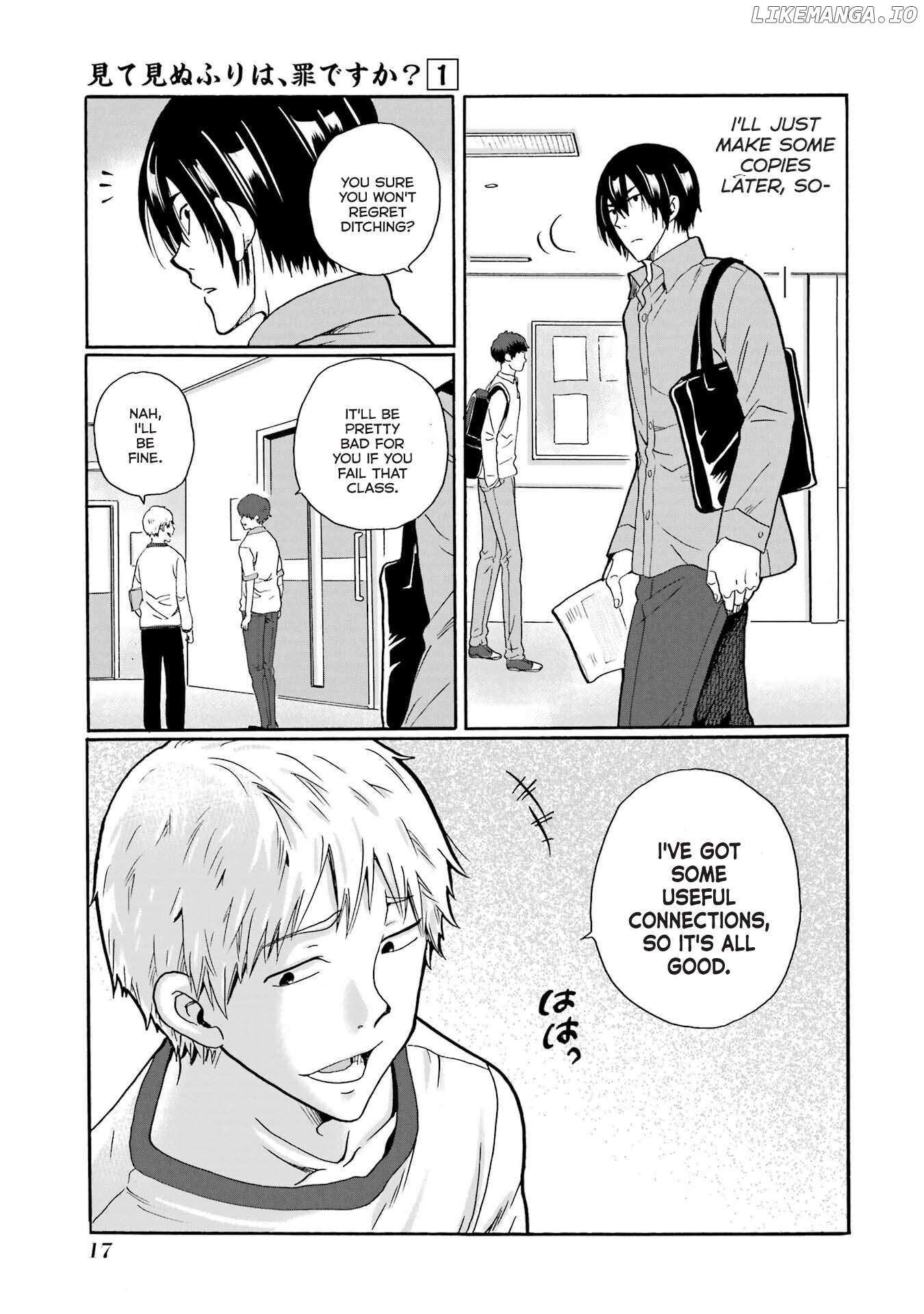 Mite Minu Furi Wa, Tsumi Desuka? Chapter 1 page 18 - 