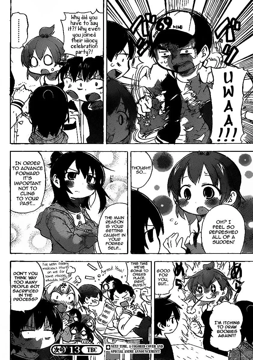 Mitsudomoe Chapter 222 page 8 - 