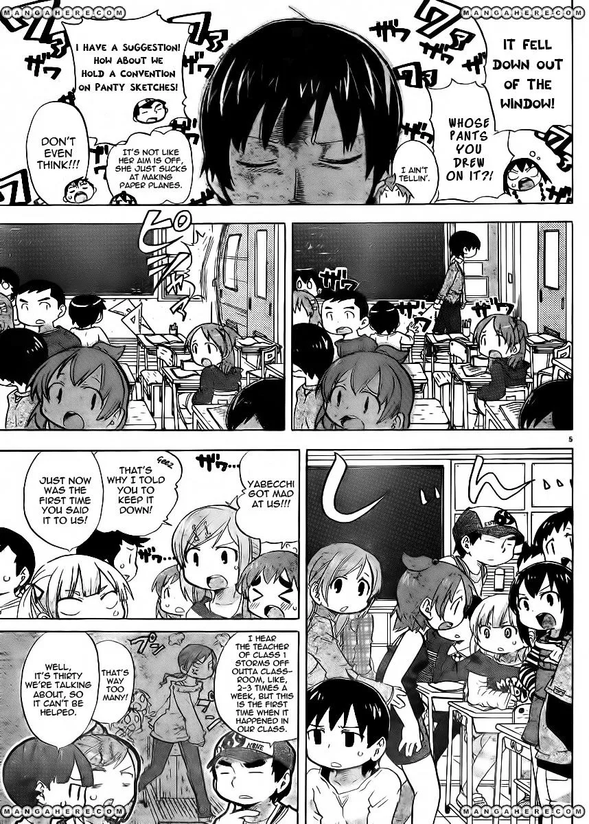 Mitsudomoe Chapter 228 page 7 - 