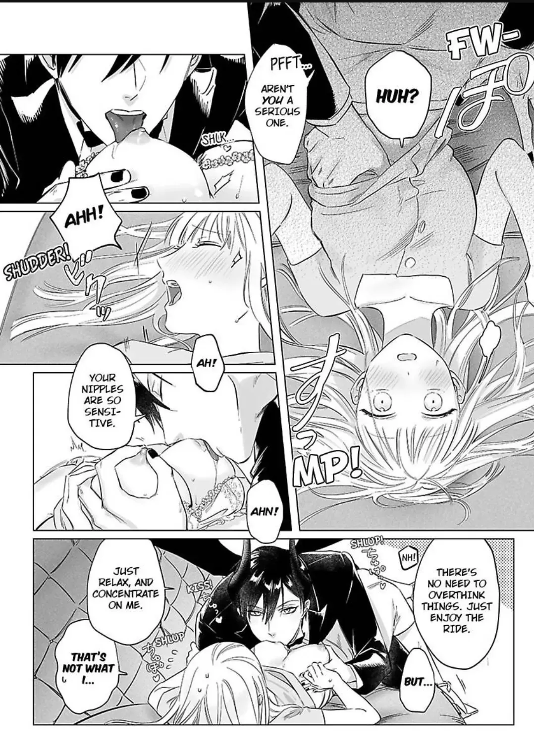 Miwaku no Shinshihamasa ni Akuma Donzoko OL ha Suitosekkusu de Torokasareru Chapter 2 page 18 - 