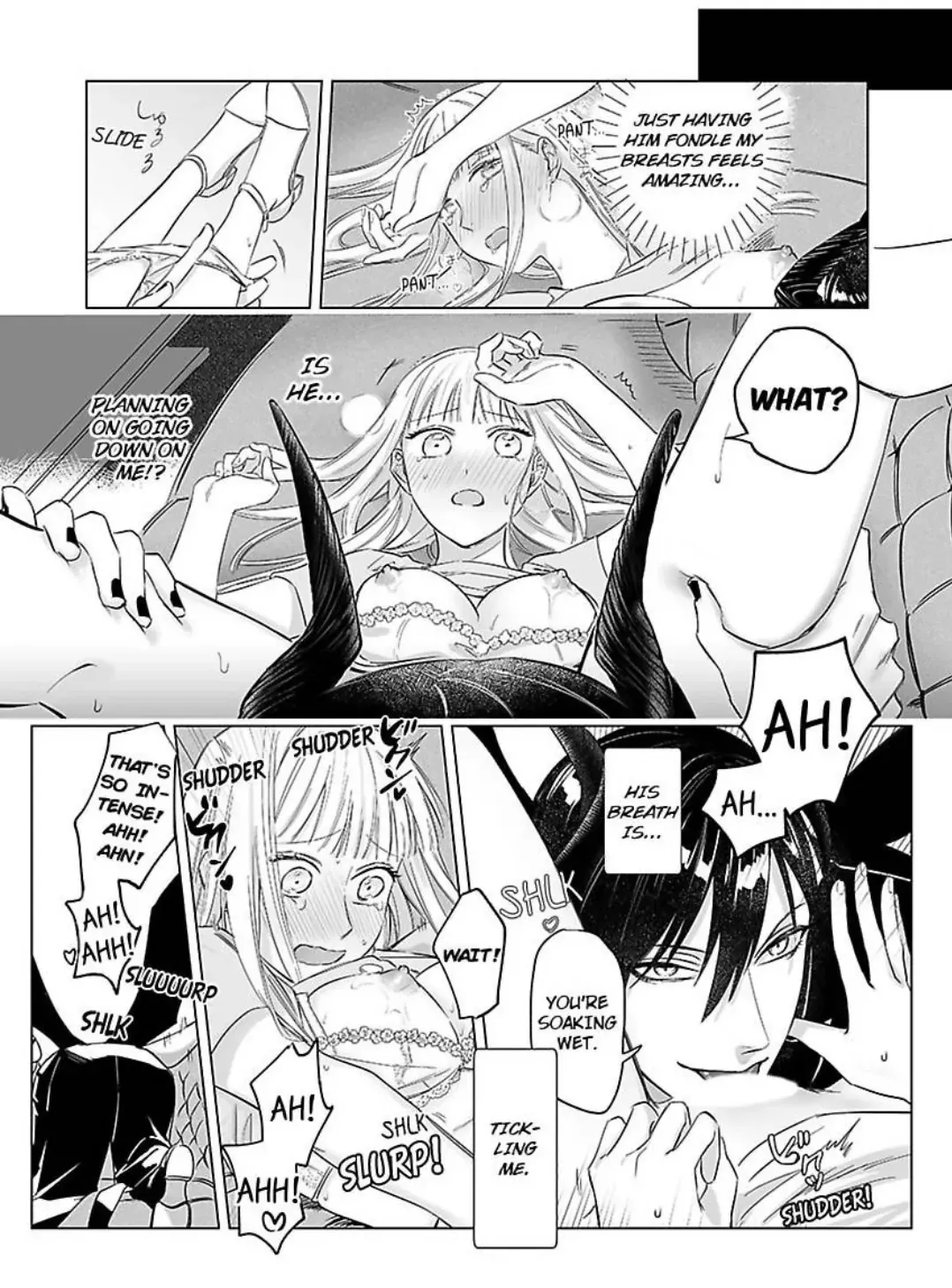 Miwaku no Shinshihamasa ni Akuma Donzoko OL ha Suitosekkusu de Torokasareru Chapter 2 page 19 - 