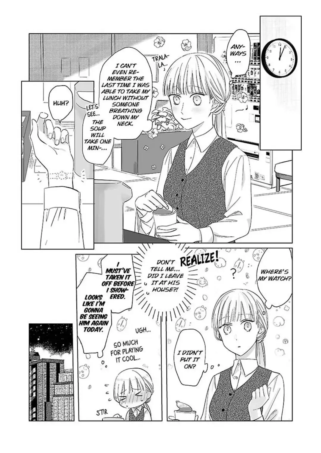 Miwaku no Shinshihamasa ni Akuma Donzoko OL ha Suitosekkusu de Torokasareru Chapter 2 page 4 - 