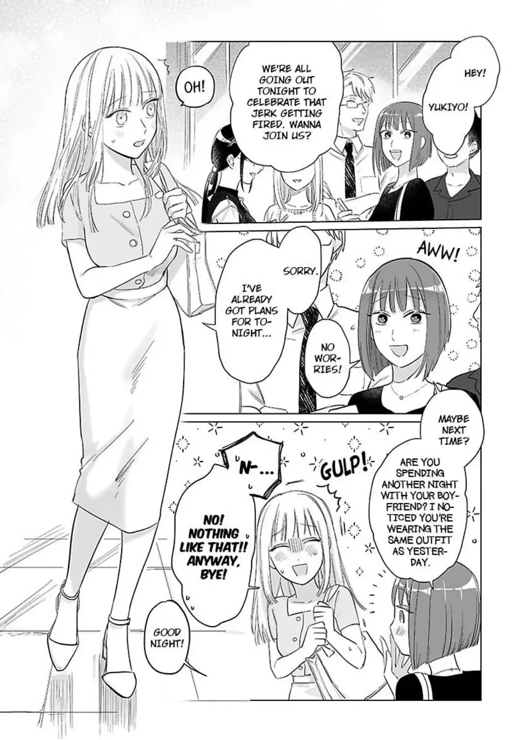 Miwaku no Shinshihamasa ni Akuma Donzoko OL ha Suitosekkusu de Torokasareru Chapter 2 page 5 - 