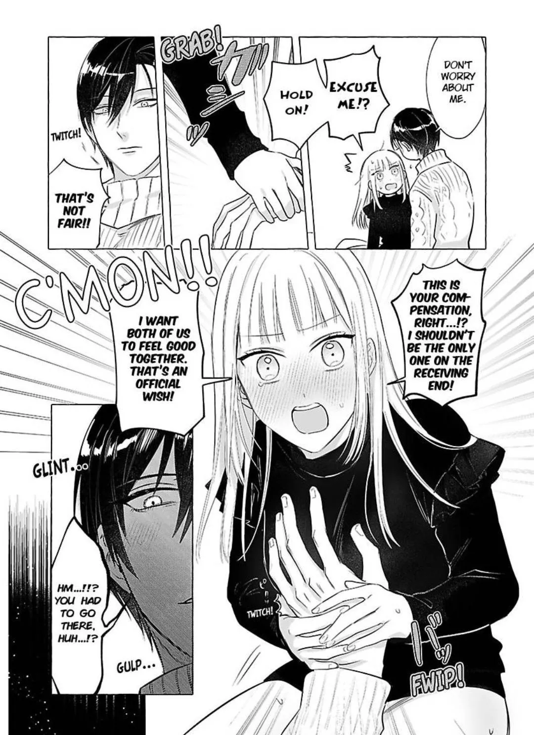 Miwaku no Shinshihamasa ni Akuma Donzoko OL ha Suitosekkusu de Torokasareru Chapter 4 page 13 - 