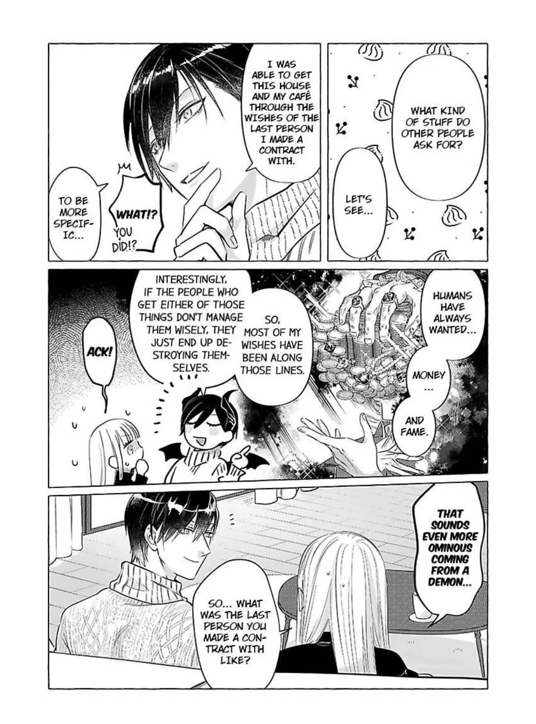 Miwaku no Shinshihamasa ni Akuma Donzoko OL ha Suitosekkusu de Torokasareru Chapter 4 page 6 - 