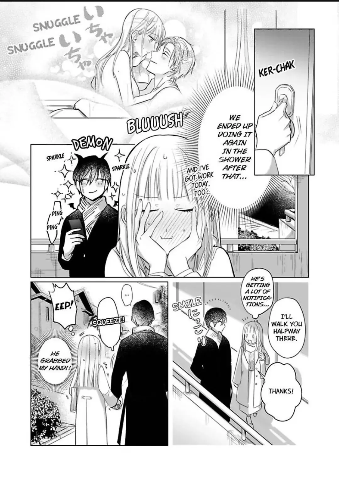 Miwaku no Shinshihamasa ni Akuma Donzoko OL ha Suitosekkusu de Torokasareru Chapter 5 page 23 - 