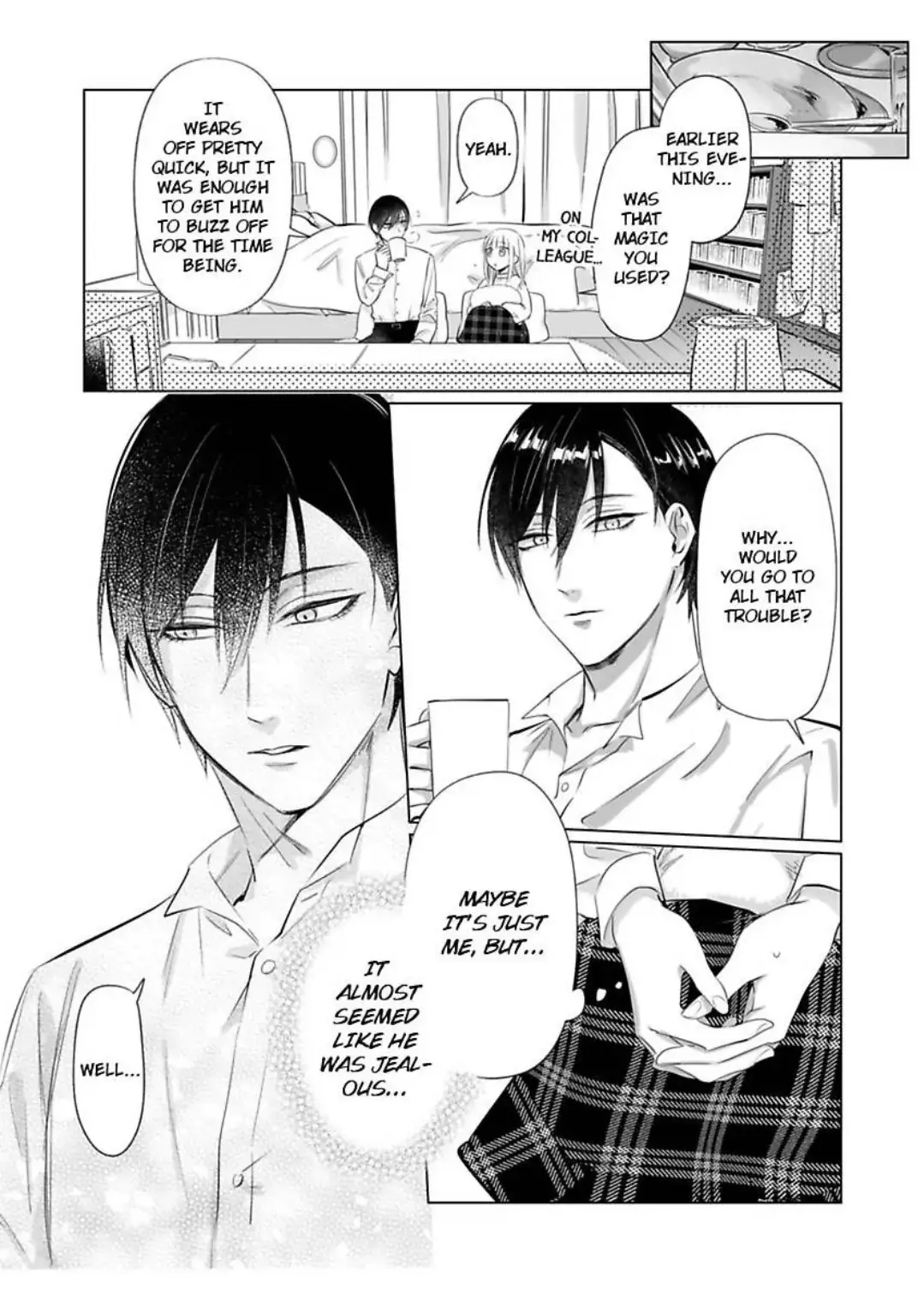 Miwaku no Shinshihamasa ni Akuma Donzoko OL ha Suitosekkusu de Torokasareru Chapter 5 page 10 - 
