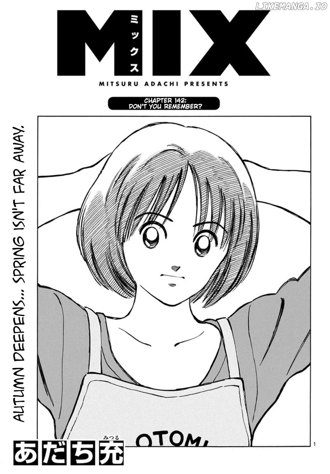 Mix  Manga Chapter 142 page 1 - 