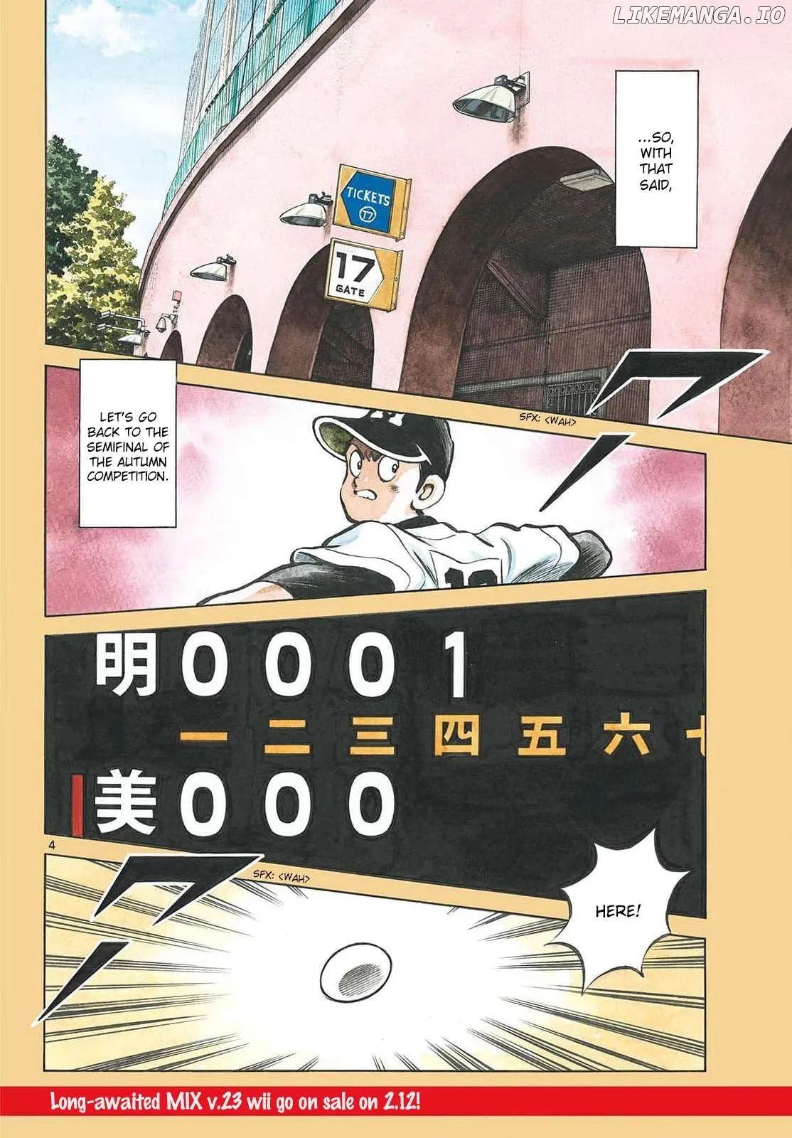 Mix  Manga Chapter 144 page 4 - 