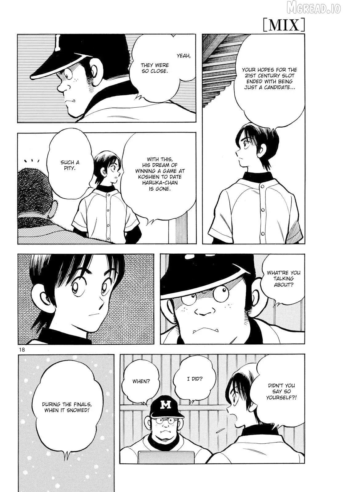 Mix  Manga Chapter 158 page 18 - 