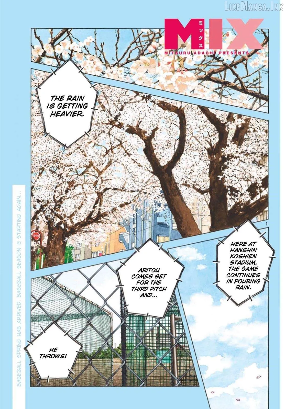 Mix  Manga Chapter 159 page 1 - 