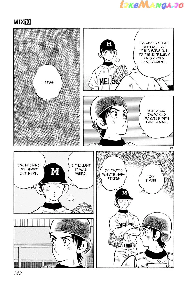 Mix  Manga Chapter 54 page 21 - 