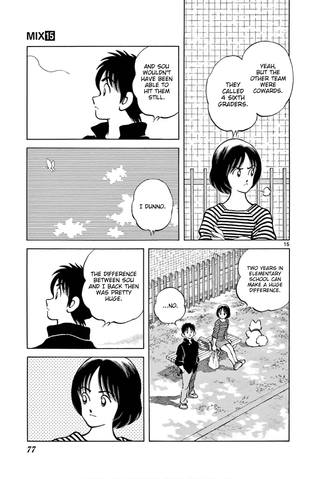 Mix  Manga Chapter 84 page 15 - 