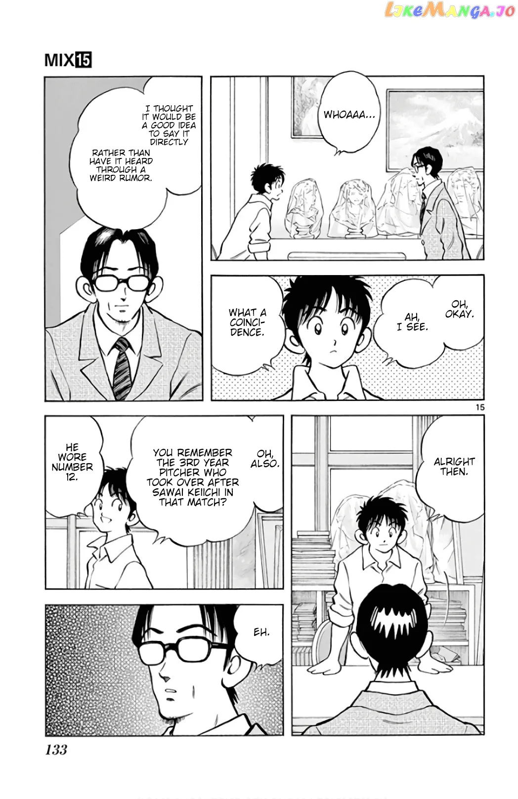 Mix  Manga Chapter 86 page 15 - 